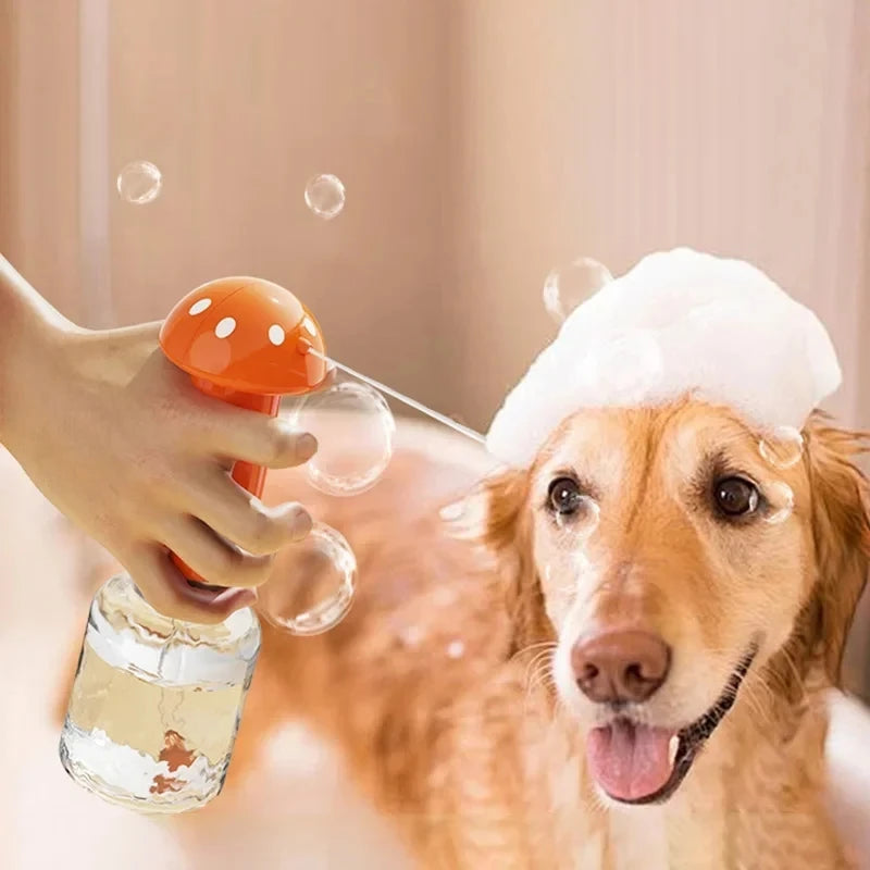 Pet Bubbler Usb Charging Pet Shower Foaming Machine  Automatic Soap Dispenser automatic Pet Washing