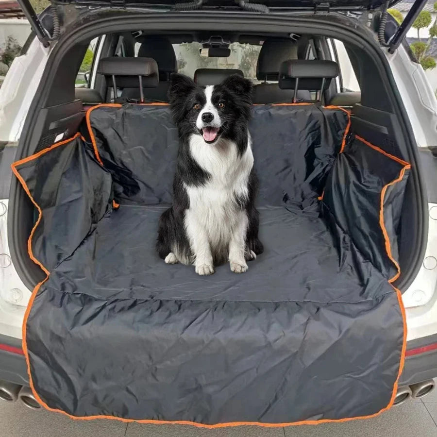 General Motors Factory Car Pet Mat Trunk Mat SUV Cargo Liner Waterproof Trunk Seat Cover for Back Cargo Area, Universal Fit