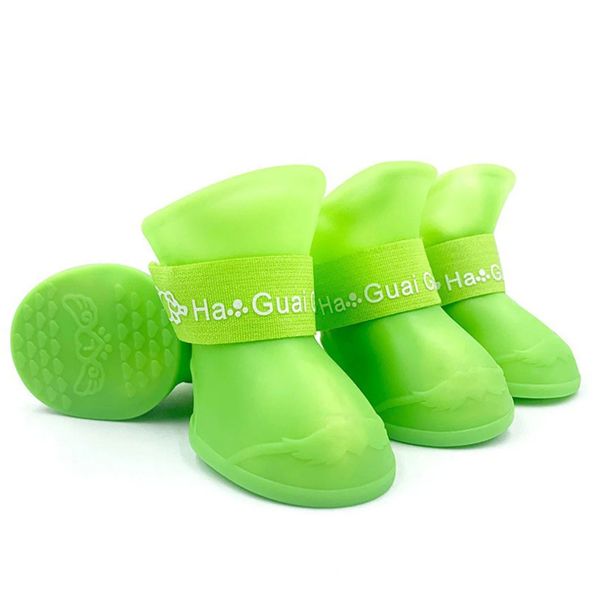 4Pcs Pet Water Proof Rain shoe Anti-slip Rubber Boot For  Dogs Cats Outdoor