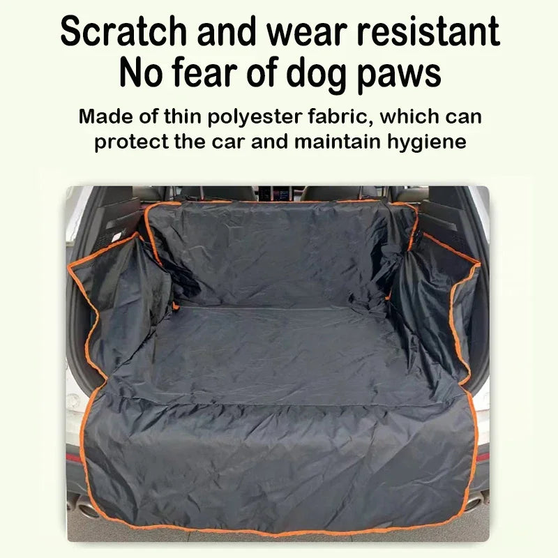 General Motors Factory Car Pet Mat Trunk Mat SUV Cargo Liner Waterproof Trunk Seat Cover for Back Cargo Area, Universal Fit