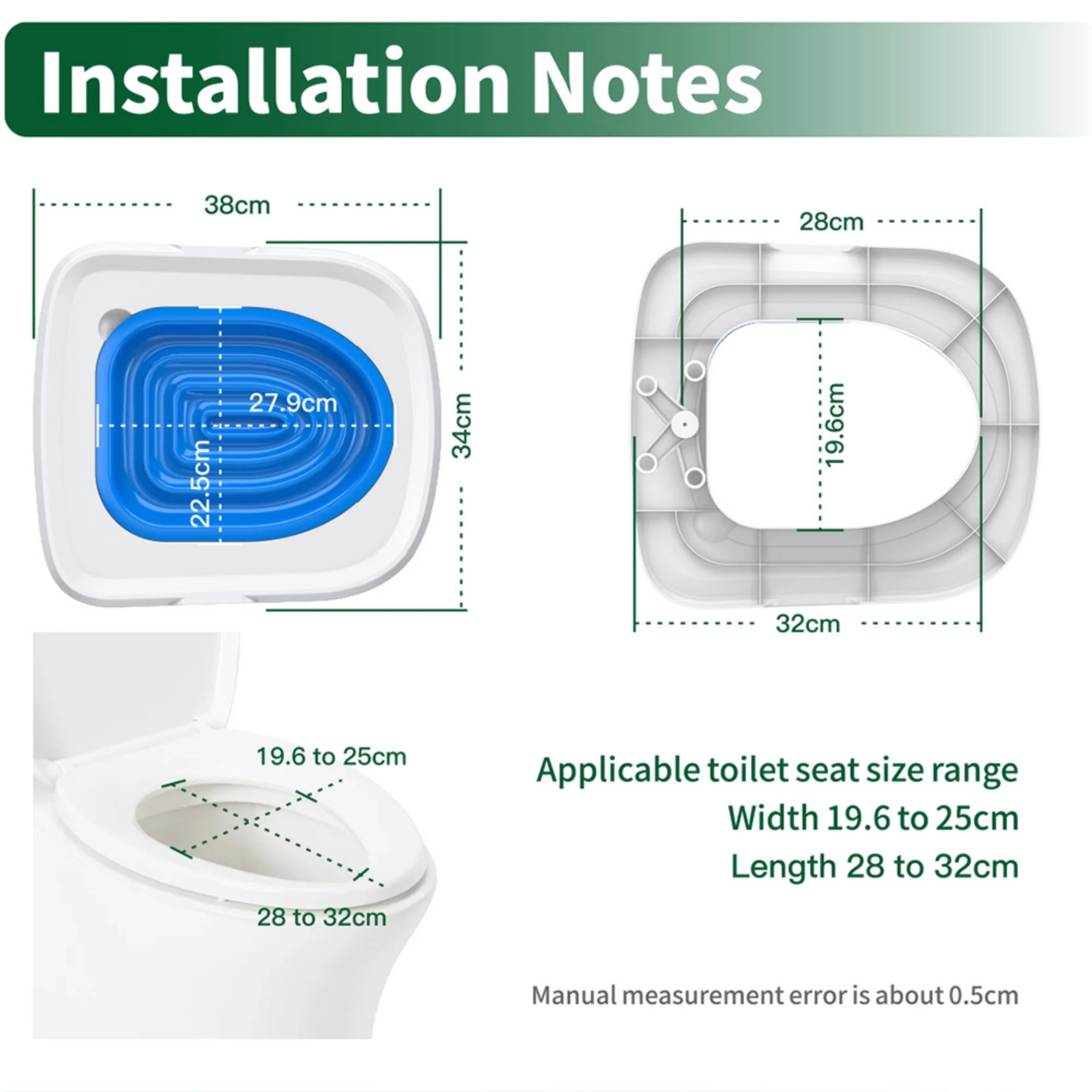 Pet Cat and Dog Toilet Training Artifact Kit Sand Tray Toilet Removable Reusable Trainer Toilet Pet Cleaning Training Products