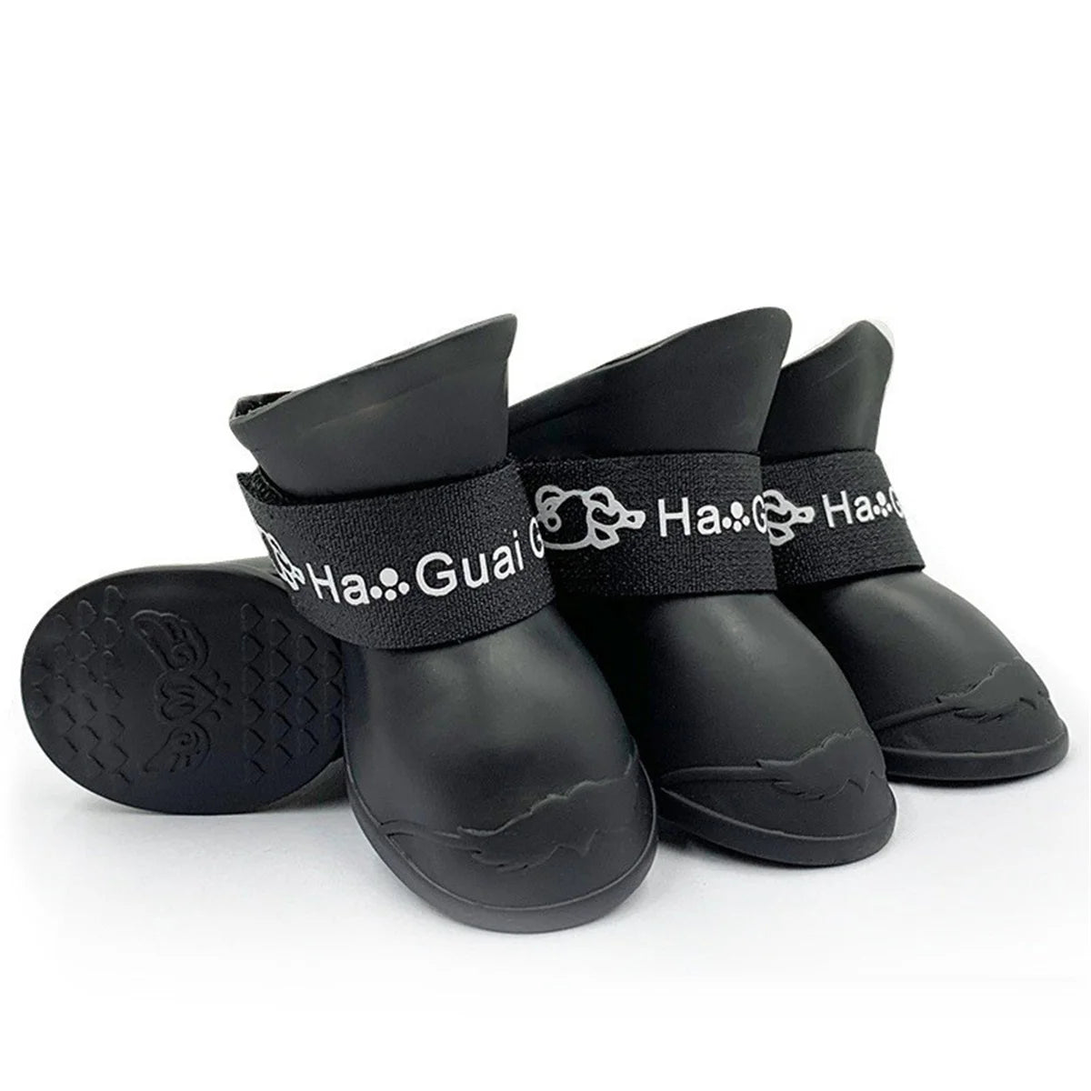 4Pcs Pet Water Proof Rain shoe Anti-slip Rubber Boot For  Dogs Cats Outdoor