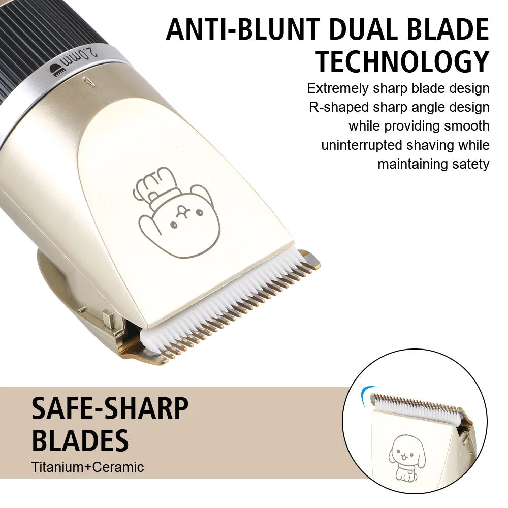 Pet Hair Clipper Haircut Trimmer Shaver Set For Rabbit Dog Cat Puppy Grooming Clipper Cutter
