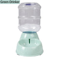 3.8L Large Capacity Automatic Pet Feeder & Water Dispenser, Gravity Pet Feeding Station, For Small & Medium Pets