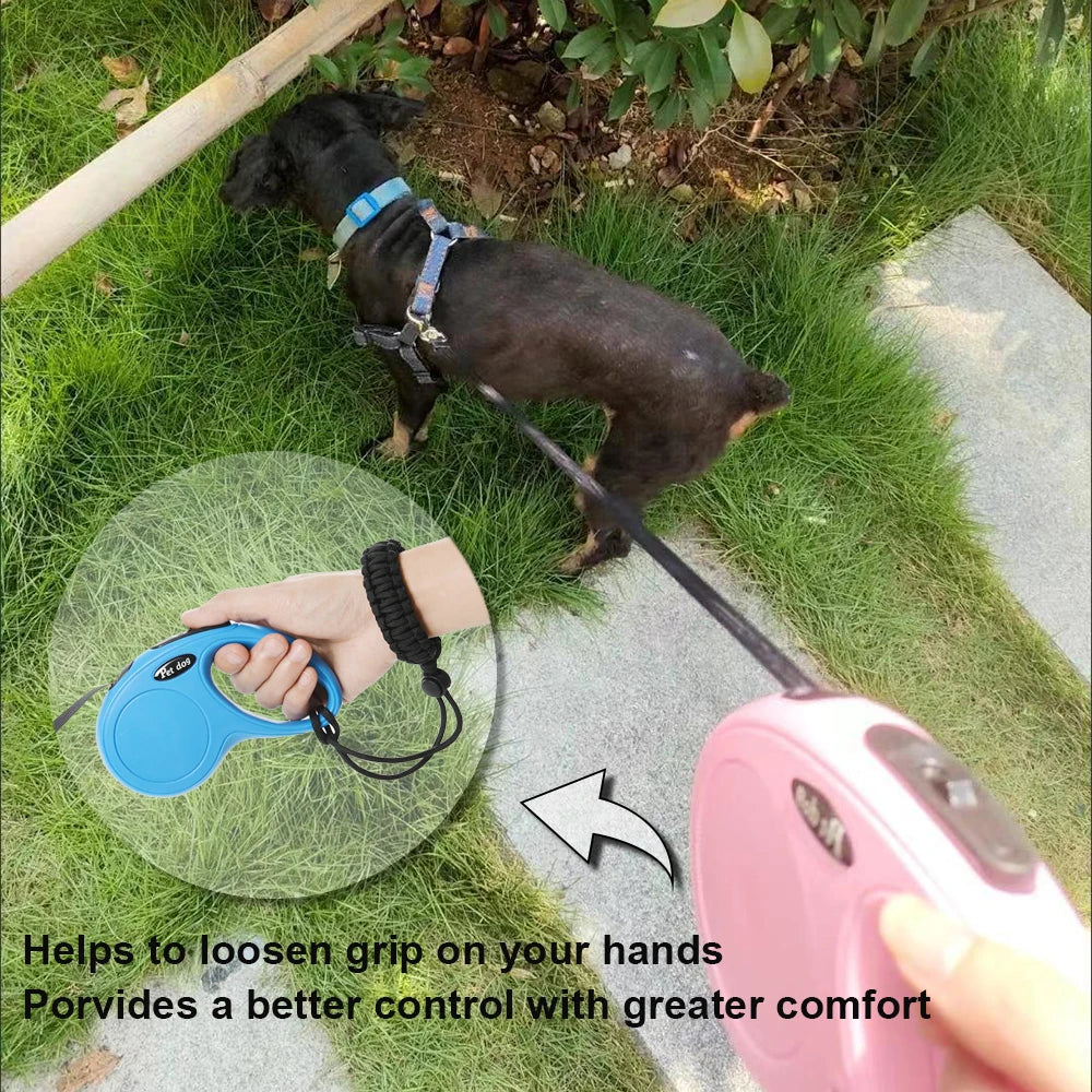 Dog Leash Hand Free Wrist Safety Strap For Small Big Dogs Accessories Strong Puppy Anti-fall Wristband Leash Rope Pug Supplies