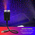 Car Roof Star Lights Interior Mini LED Starry Atmosphere Sky USB Projector Auto Lamp Decoration Night Galaxy Laser Home Led