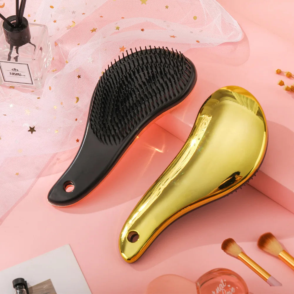Anti-static Massage Hair Brushes Tangle Detangle Air Cushion Hairbrush Comb Salon Barber Hair Styling Tool