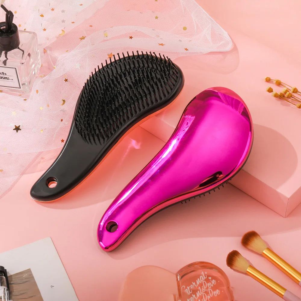 Anti-static Massage Hair Brushes Tangle Detangle Air Cushion Hairbrush Comb Salon Barber Hair Styling Tool