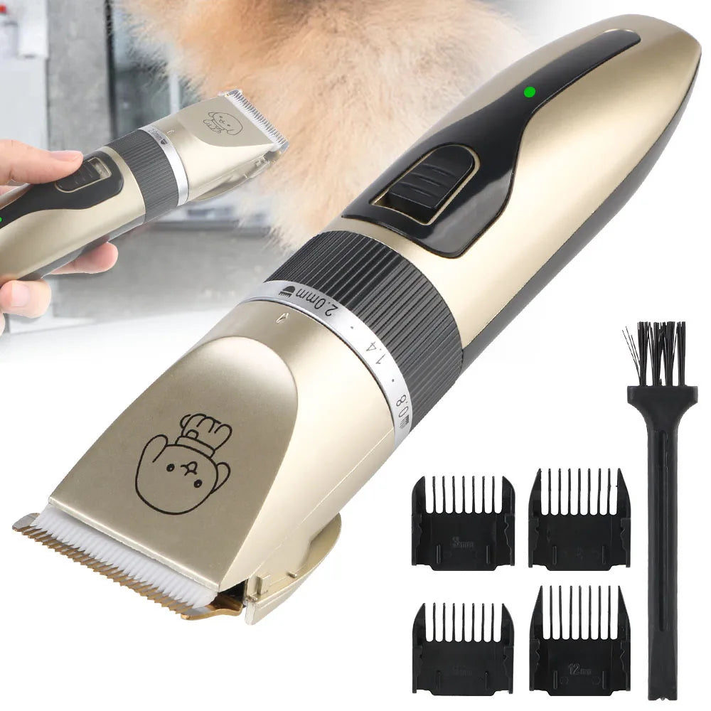 Pet Hair Clipper Haircut Trimmer Shaver Set For Rabbit Dog Cat Puppy Grooming Clipper Cutter
