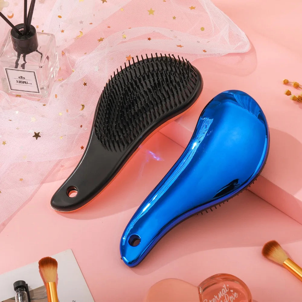 Anti-static Massage Hair Brushes Tangle Detangle Air Cushion Hairbrush Comb Salon Barber Hair Styling Tool