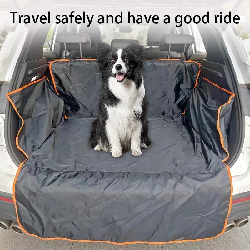 General Motors Factory Car Pet Mat Trunk Mat SUV Cargo Liner Waterproof Trunk Seat Cover for Back Cargo Area, Universal Fit